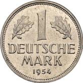 Obverse 1 Mark 1954 J