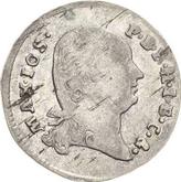 Obverse 3 Kreuzer 1802