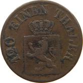 Obverse 3 Heller 1849