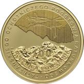 Reverse 100 Zlotych 2009 MW KK 100th Anniversary of the Establishment of the Voluntary Tatra Mountains Rescue Service
