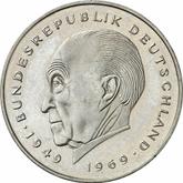 Obverse 2 Mark 1985 G Konrad Adenauer