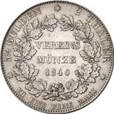 Reverse 2 Thaler 1840 Opening of a mint