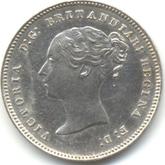 Obverse Fourpence (Groat) 1876