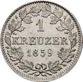 Reverse Kreuzer 1859