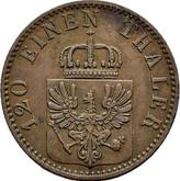 Obverse 3 Pfennig 1868 B