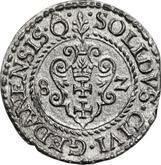 Obverse Schilling (Szelag) 1582 Danzig
