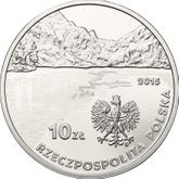 Obverse 10 Zlotych 2015 MW 150th Anniversary of the Birth of Kazimierz Przerwa-Tetmajer