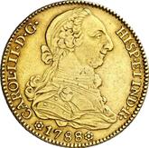 Obverse 4 Escudos 1788 S C