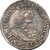 Obverse Ort (18 Groszy) 1661 NH Elbing