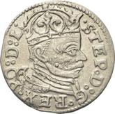Obverse 3 Groszy (Trojak) 1583 Riga