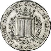 Obverse 1 Peseta 1836 B PS