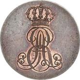 Obverse 2 Pfennig 1844 A