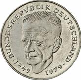 Obverse 2 Mark 1991 G Kurt Schumacher