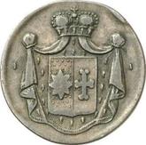 Obverse 3 Pfennig 1825 F.W.