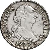 Obverse 2 Reales 1777 S CF
