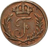 Obverse 1/8 Kreuzer 1825