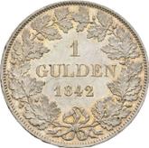Reverse Gulden 1842