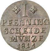 Reverse 1 Pfennig 1815 FR