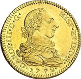 Obverse 2 Escudos 1772 M PJ