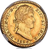 Obverse 2 Escudos 1820 Mo JJ