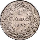 Reverse Gulden 1837 A.D.