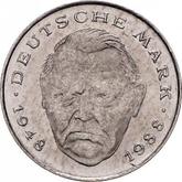 Obverse 2 Mark 1988-2001 Ludwig Erhard