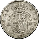 Reverse 4 Reales 1774 M PJ