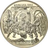 Reverse 20 Zlotych 2001 MW RK Salt-Mine in Wieliczk