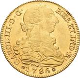 Obverse 8 Escudos 1786 M DV