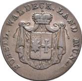 Obverse 1/2 Mariengroschen 1825 F.W.