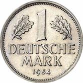 Obverse 1 Mark 1954 F