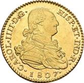 Obverse 2 Escudos 1807 M FA