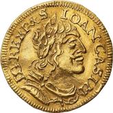 Obverse Ducat 1651 MW Portrait with wreath