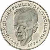 Obverse 2 Mark 1991 J Kurt Schumacher