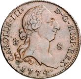Obverse 8 Maravedís 1774