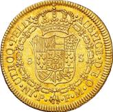 Reverse 8 Escudos 1818 P FM