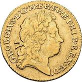 Obverse Half Guinea 1723 First laureated bust