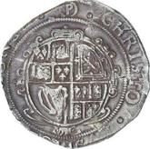 Reverse Halfcrown no date (1625-1649) Fourth type horseman