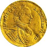 Obverse Double Chervonets 1714