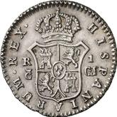 Reverse 1 Real 1813 c CJ