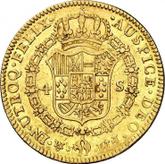 Reverse 4 Escudos 1784 Mo FM