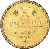 Reverse 10 Thaler 1830 CvC