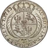 Reverse 18 Groszy (Tympf) 1753 Crown