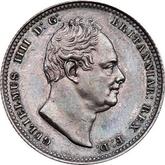 Obverse Shilling 1834 WW