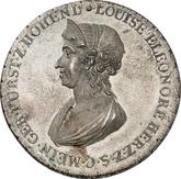 Reverse Thaler no date (1812) L Death of Georg I