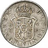 Reverse 4 Reales 1778 M PJ