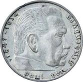 Obverse 2 Reichsmark 1938 F