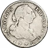 Obverse 1 Real 1775 M PJ