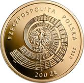 Obverse 200 Zlotych 2013 MW 100th Birthday of Witold Lutoslawski