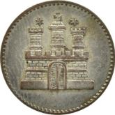 Obverse Sechsling 1855